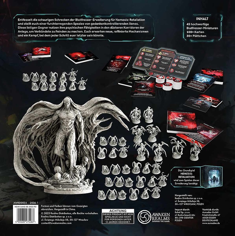 Nemesis: Retaliation - Blutfresser Rueckseite