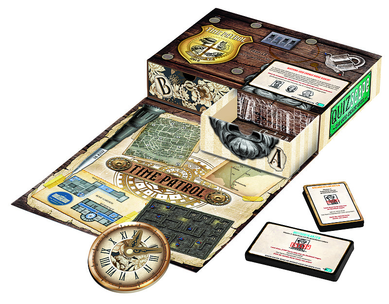 QUIZscape - Der goldenen Buchstabe Rueckseite