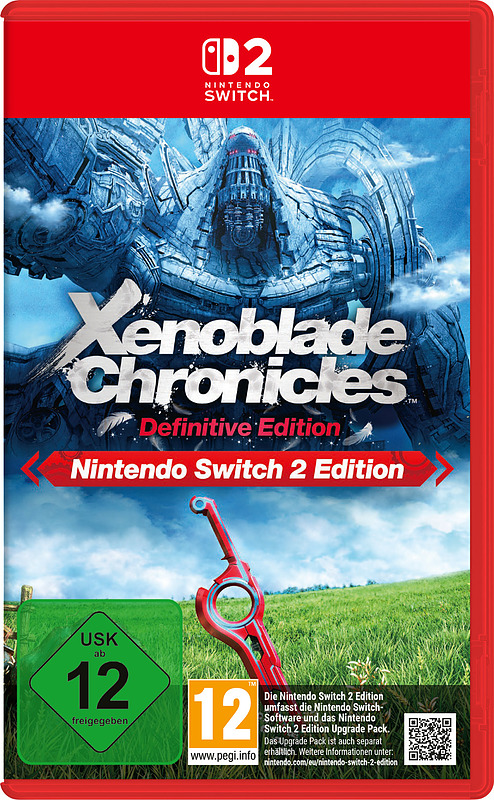 Xenoblade Chronicles Definitive Edition (AT-PEGI) Cover