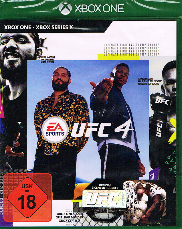 UFC 4 Cover