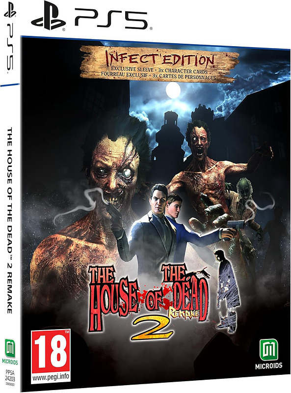 House of the Dead 2: Remake Infect Edition (PEGI) Cover