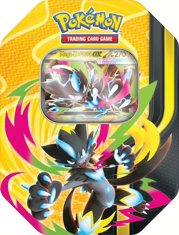 Pokemon Tin 132 Mega-Zeraora Cover