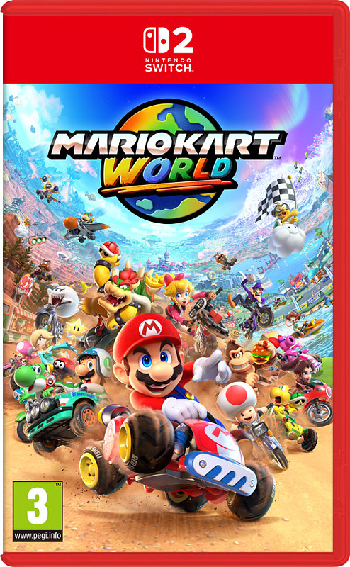 Mario Kart World (AT-PEGI) Cover