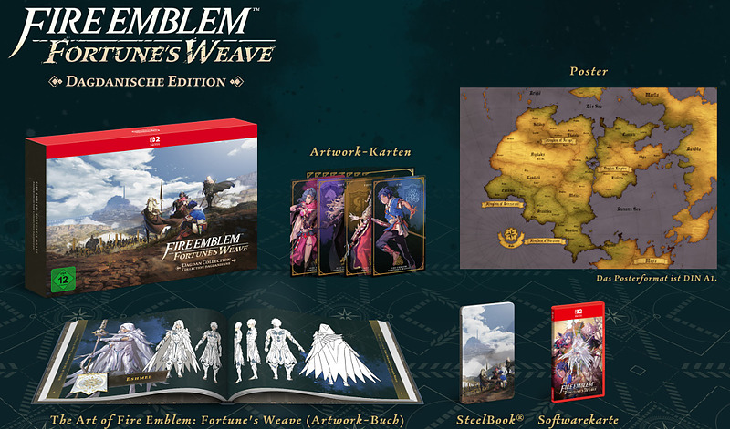 Fire Emblem: Fortune's Weave Dagdanische Edition (AT-PEGI) Cover
