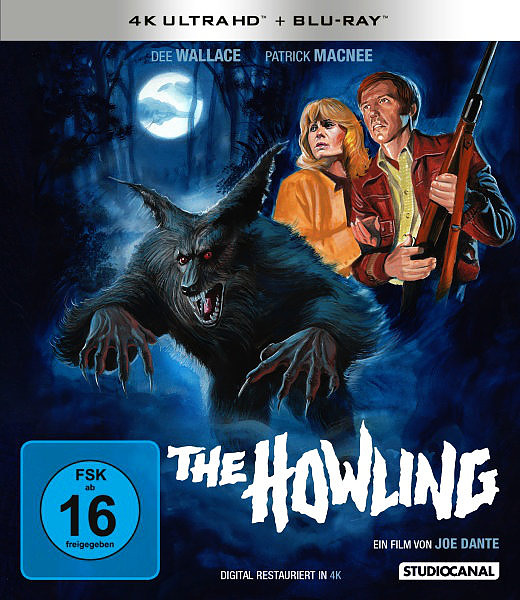 The Howling -  Das Tier (4K Ultra HD + Blu-ray) Cover