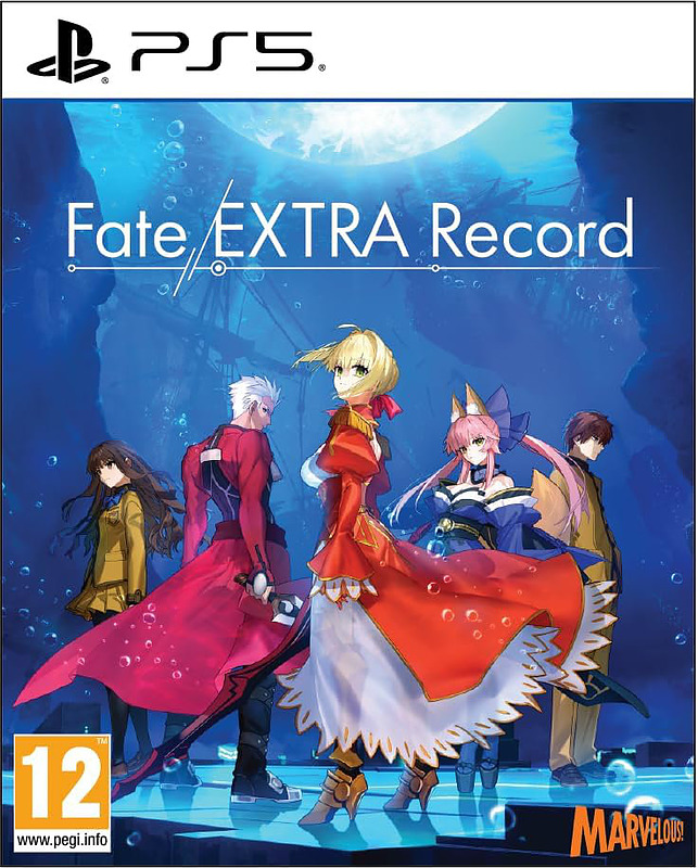 Fate/EXTRA Record (PEGI) Cover