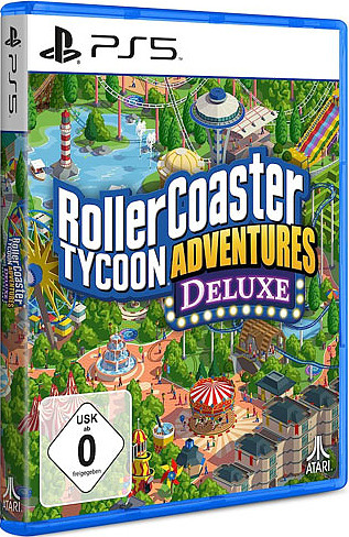 RollerCoaster Tycoon Adventures Deluxe Cover