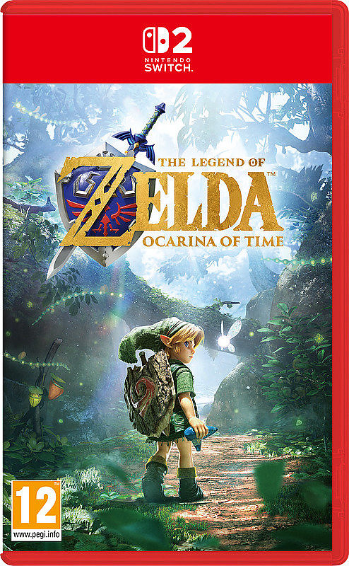 The Legend of Zelda: Ocarina of Time (AT-PEGI) Cover