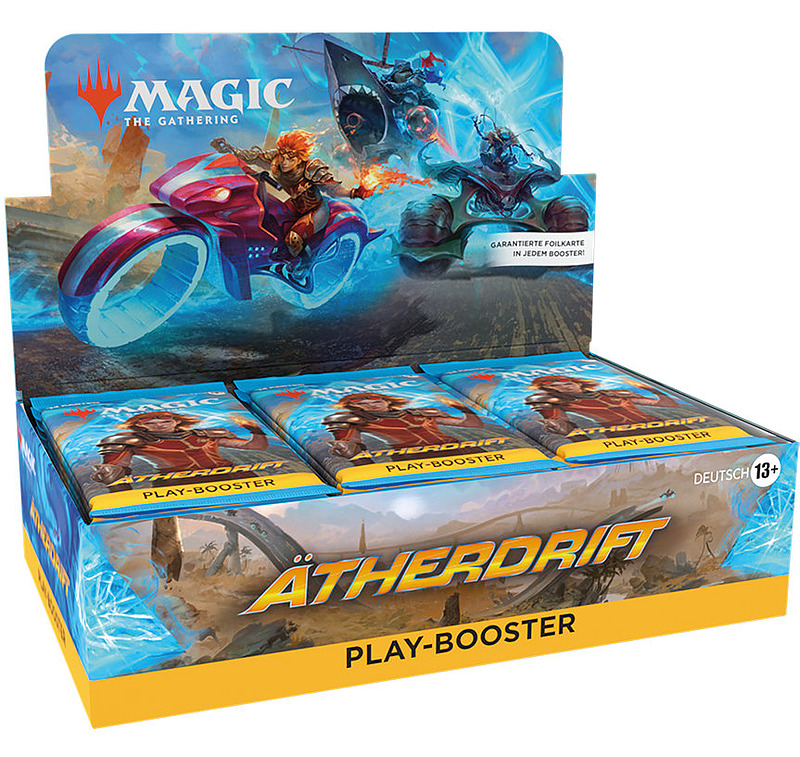 MTG - Aetherdrift Play Booster Display (DE) Cover