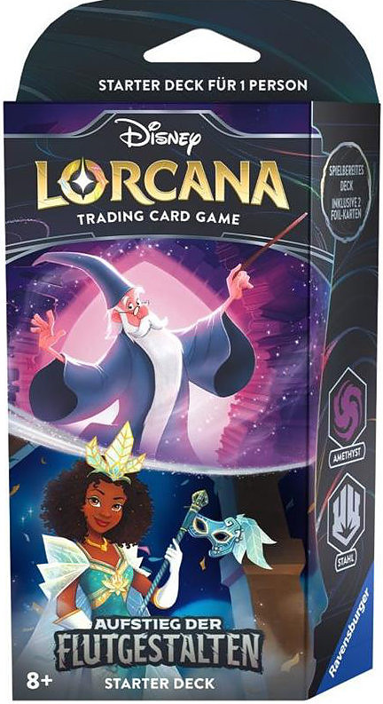 Lorcana Starter Deck K. 2 Amethyst & Stahl (DE) Cover