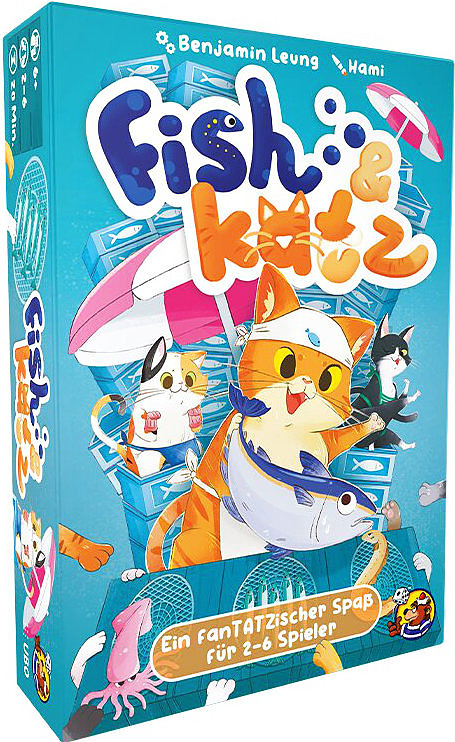 Fish & Katz 2-6 Spieler, Spieldauer ca. 20 Minuten Cover
