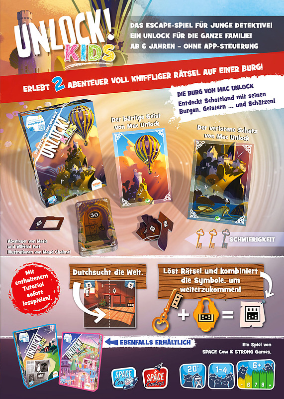 Unlock! - Kids Die Burg von Mac Unlock Rueckseite
