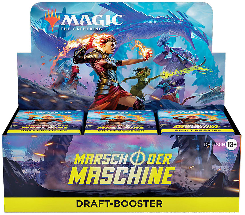 MTG: March of the Machine Draft-Booster Display Cover