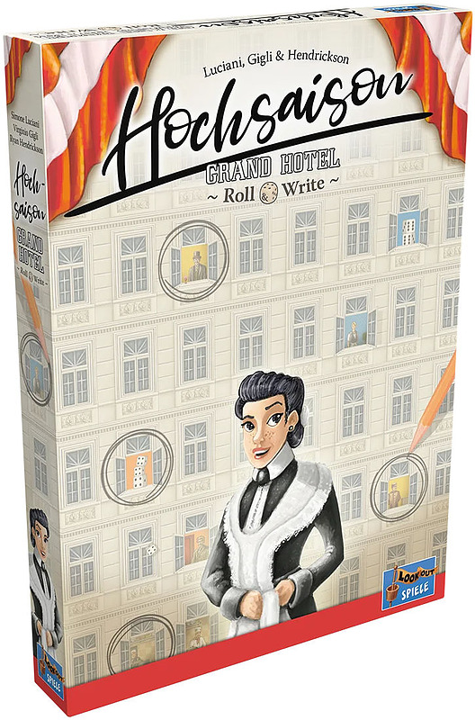 Hochsaison: Grand Hotel Roll & Write Cover