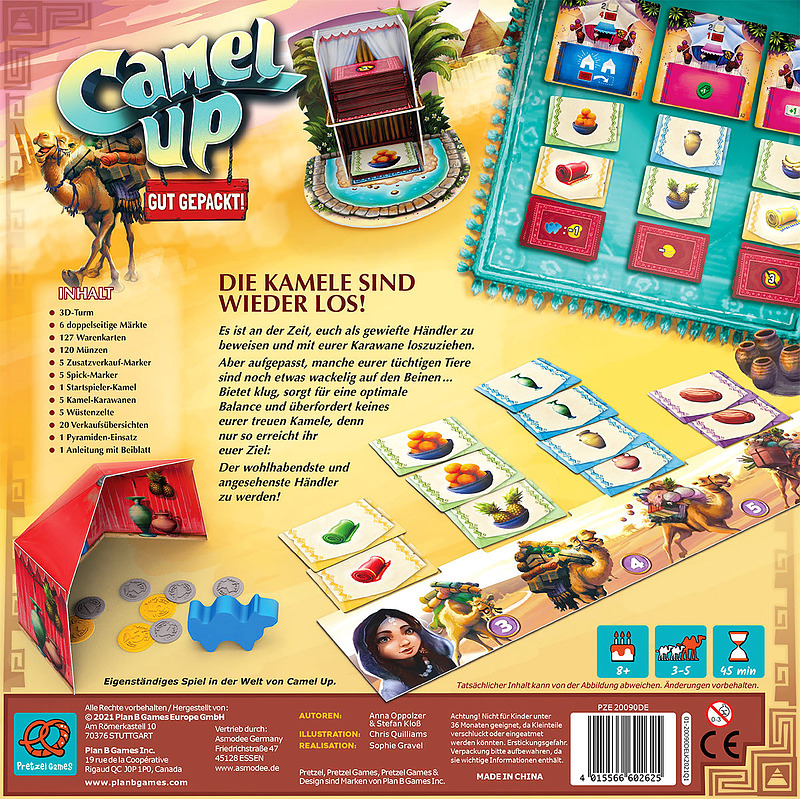 Camel Up - Gut gepackt Rueckseite