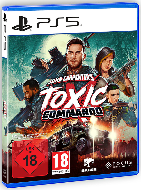 John Carpenter's Toxic Commando Day 1 Edition Cover