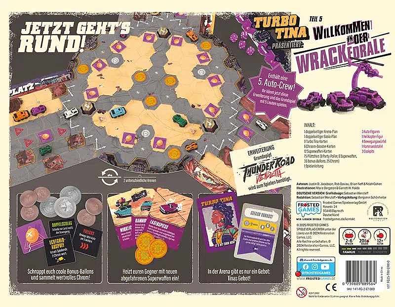 Thunder Road Vendetta: Willkommen i.d. Wrackedrale Rueckseite