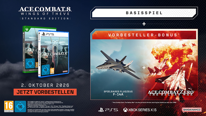 Ace Combat 8: Wings of Theve Rueckseite