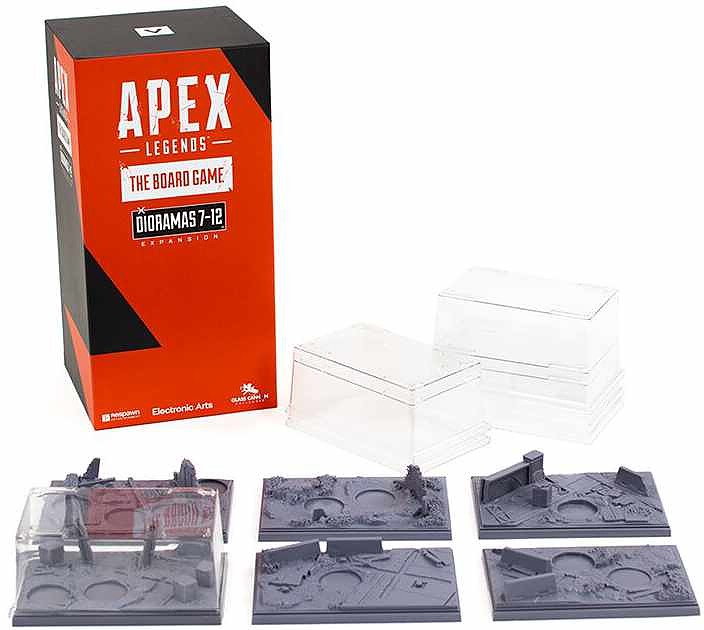 Apex Legends - Das Brettspiel: Diorama 7-12 Rueckseite