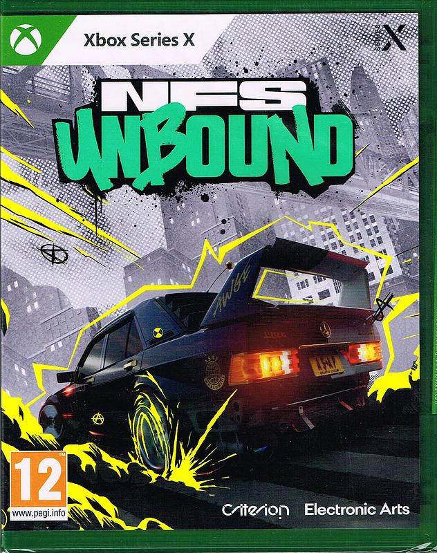 Need for Speed: Unbound (AT-PEGI) Cover