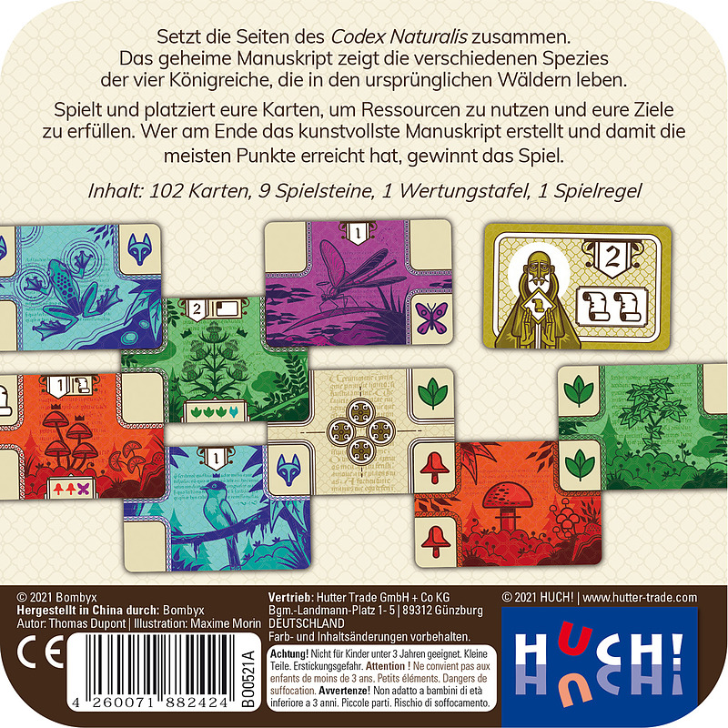 Codex Naturalis Rueckseite