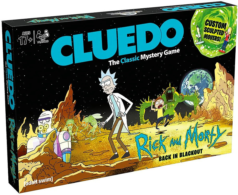 Cluedo: Rick & Morty Cover