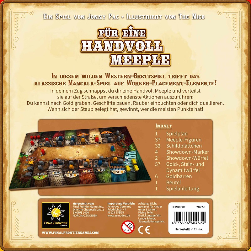 Für eine Handvoll Meeple Rueckseite