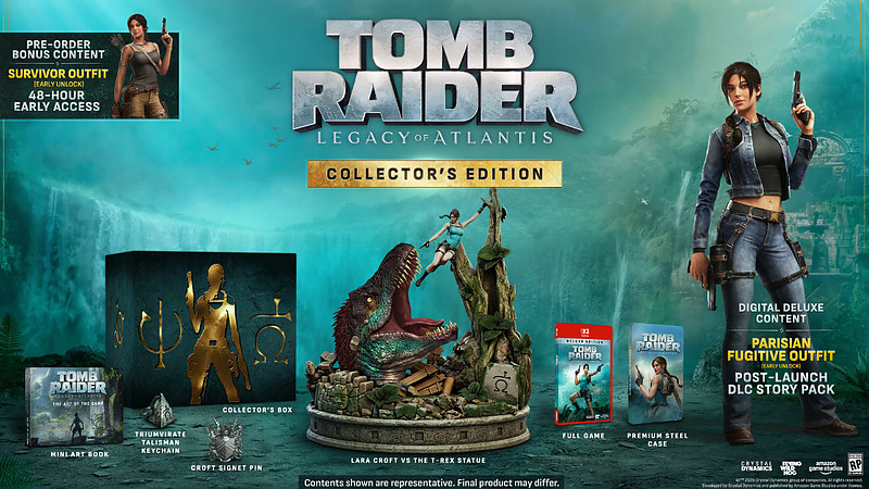 Tomb Raider: Legacy of Atlantis Collectors Edition Cover