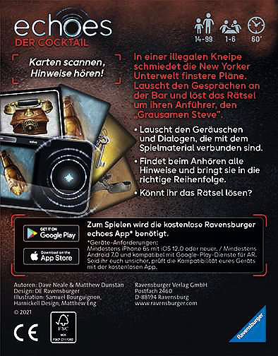 Echoes - Der Cocktail Rueckseite