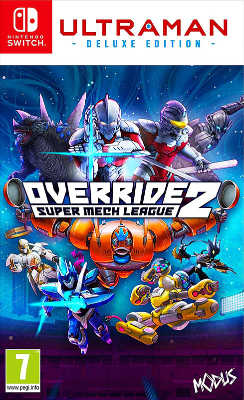 Override 2: Ultraman Deluxe Edition (PEGI) Cover