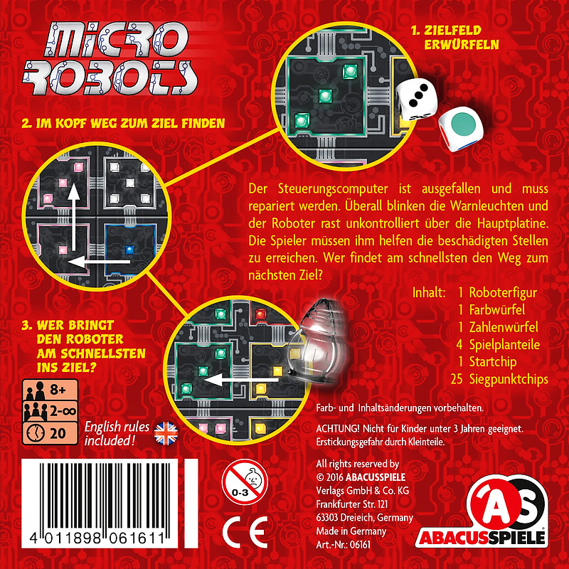 Micro Robots Rueckseite