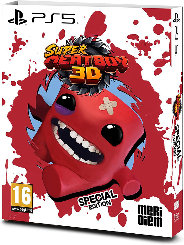 Super Meat Boy 3D Special Edition (PEGI) Cover