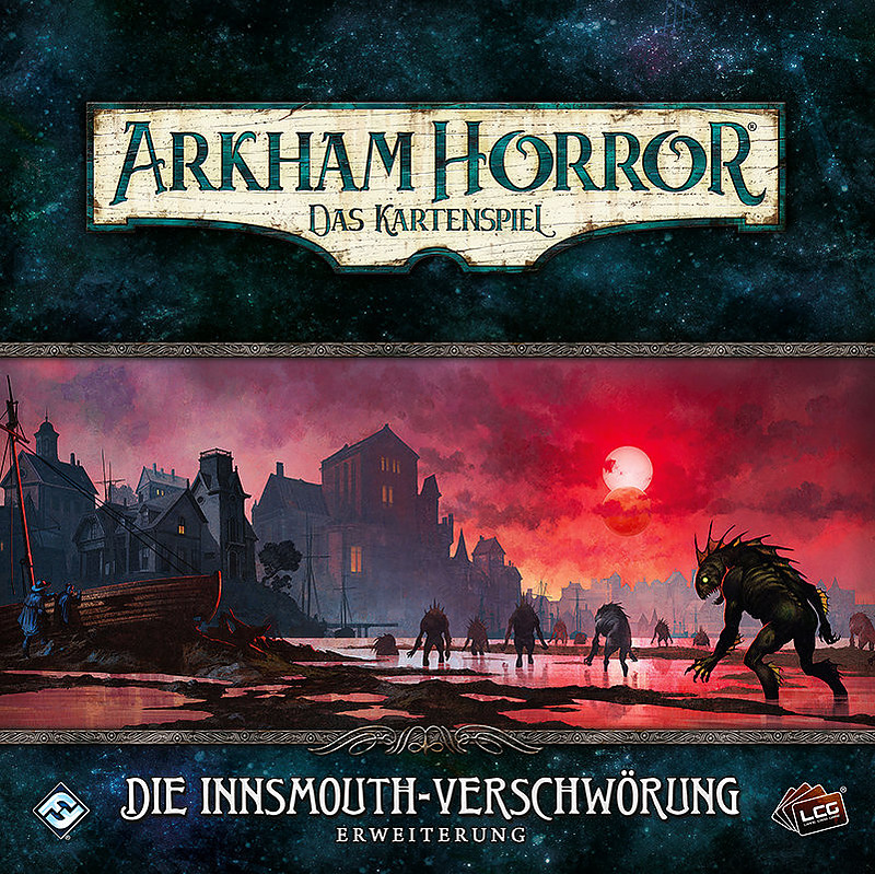 Arkham Horror: LCG - Die Innsmouth Verschwörung Cover