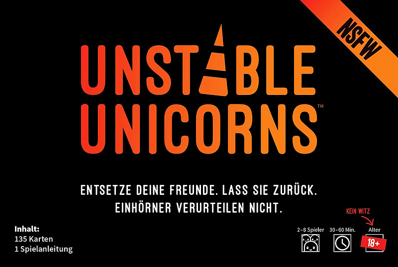 Unstable Unicorns NSFW Cover