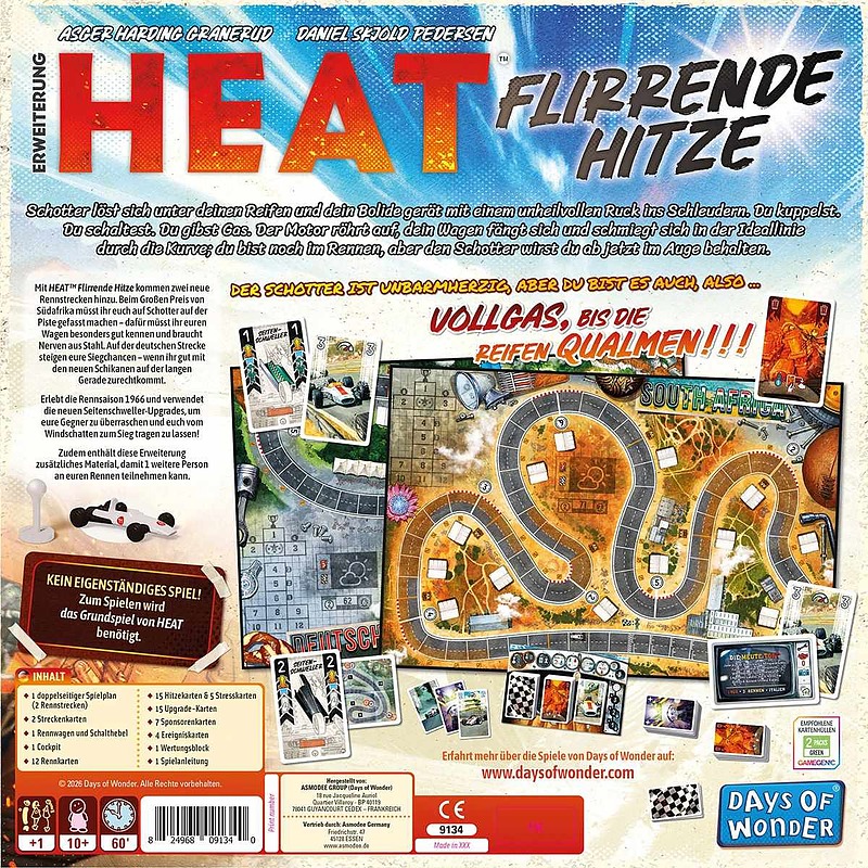 Heat: Flirrende Hitze Rueckseite