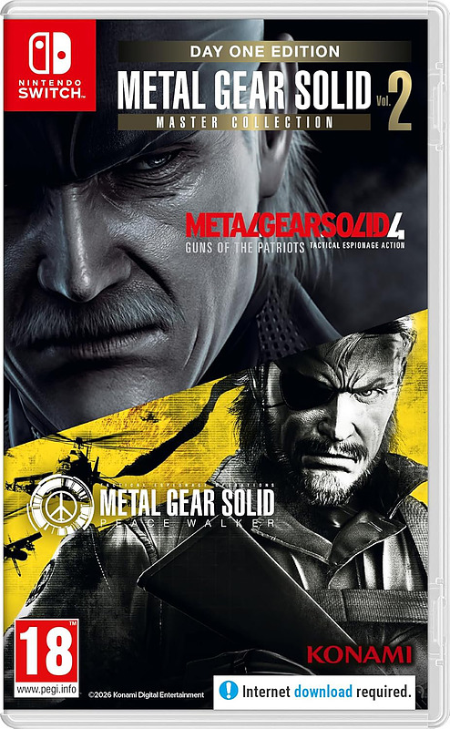 Metal Gear Solid: Master Collection 2 Day-One Ed. Cover
