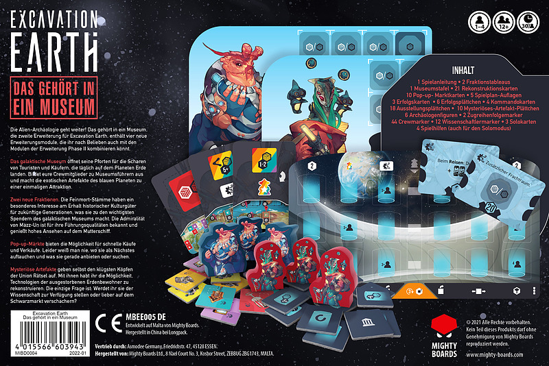 Excavation Earth - Das gehört in ein Museum Rueckseite