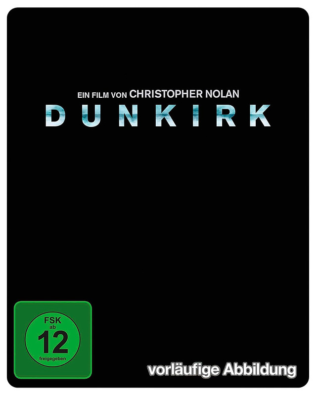 Dunkirk Steelbook Edition (4K-UHD + 2 Blu-rays) Cover