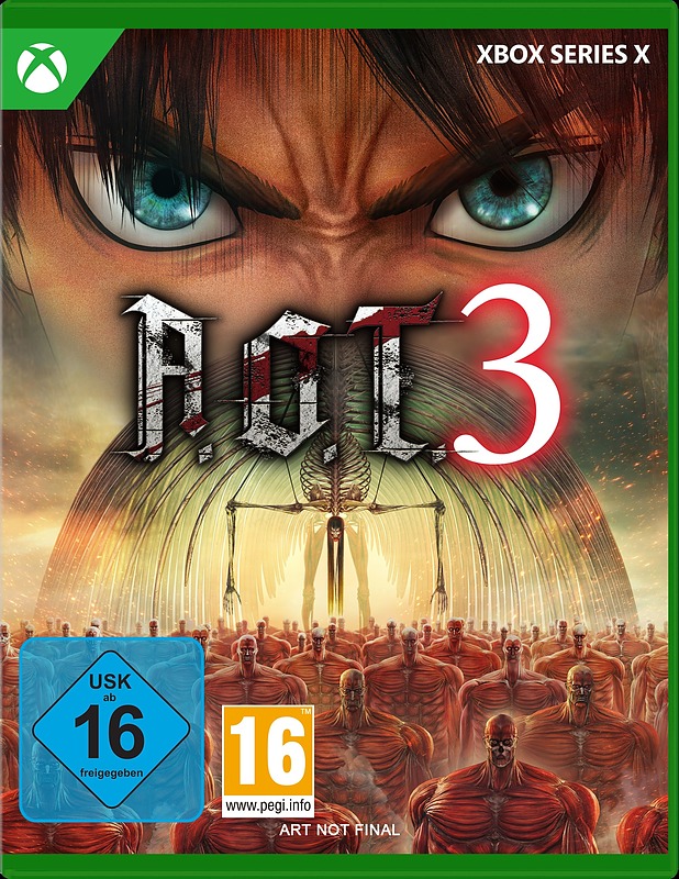 Attack on Titan 3 Cover