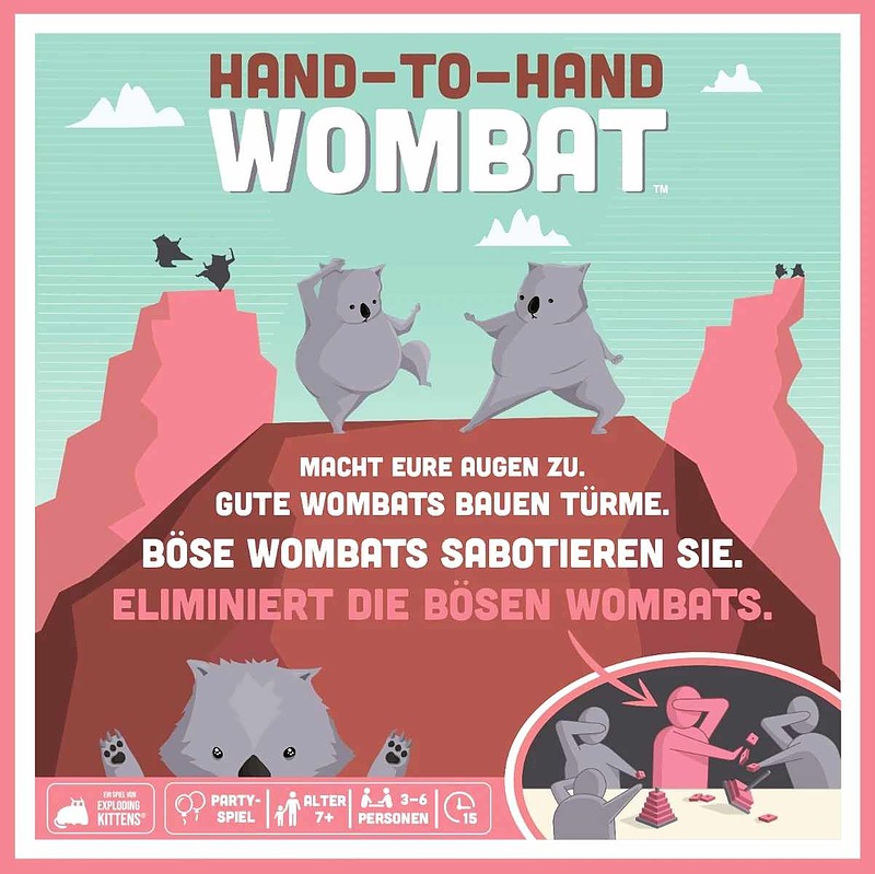 Hand-to-Hand Wombat Cover