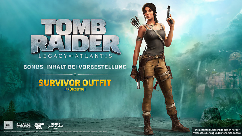 Tomb Raider: Legacy of Atlantis D1 Edition (AT-PEGI) Rueckseite