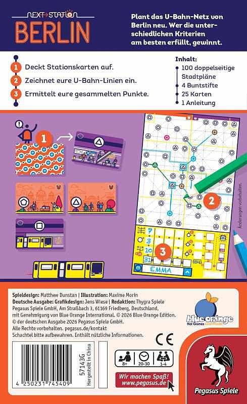 Next Station Berlin Rueckseite