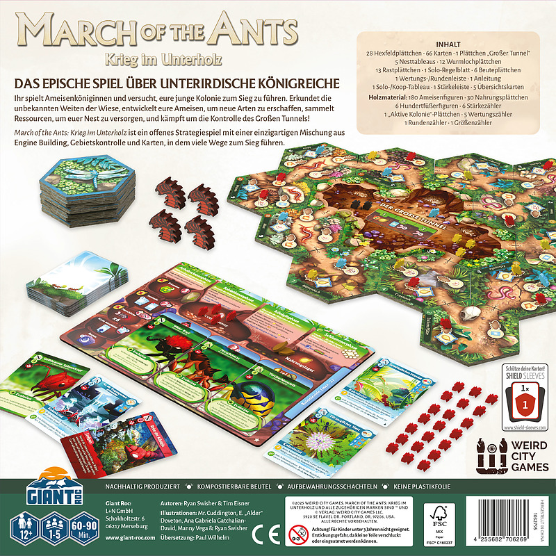 March of the Ants - Krieg im Unterholz Rueckseite