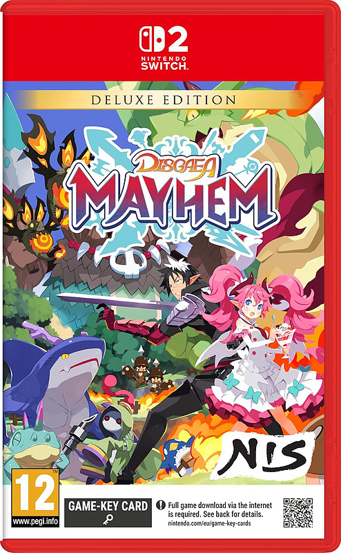 Disgaea Mayhem Deluxe Edition (PEGI) Cover