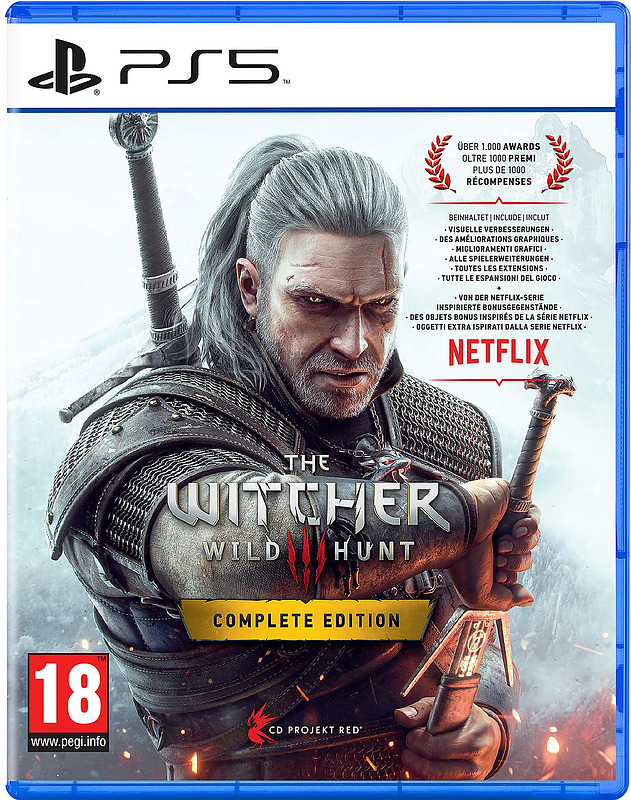 The Witcher 3: Wild Hunt Complete Edition (AT) Cover