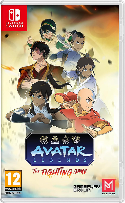 Avatar Legends: The Fighting Game Deluxe Edition (PEGI) Cover