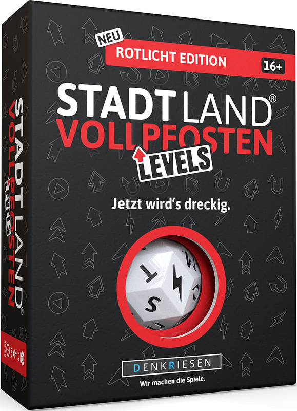 Stadt Land Vollpfosten Levels - Rotlicht Edition Cover