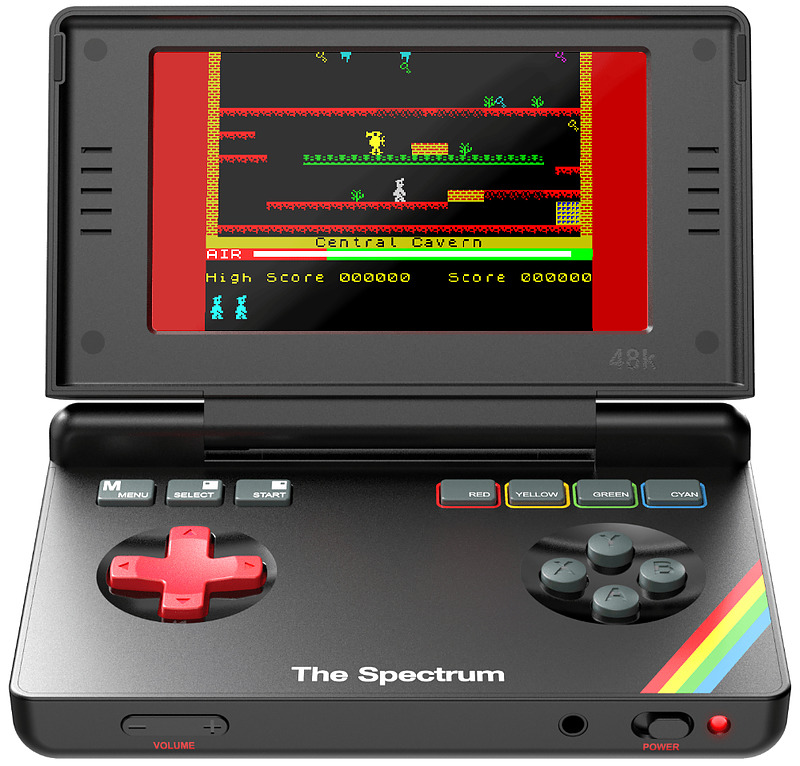 Blaze Evercade ZX Spectrum Handheld Cover