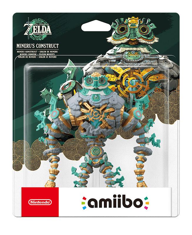 Nintendo Mineru-Konstrukt Amiibo Cover