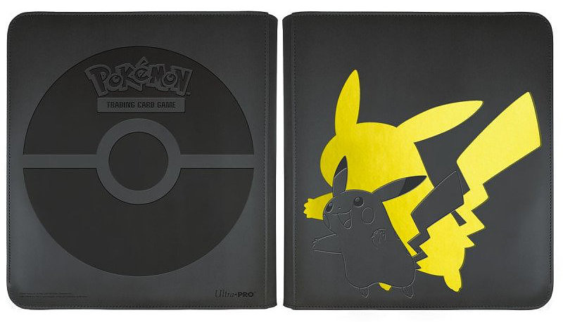 UP Pokemon 12-Pocket Elite Binder Pikachu Cover